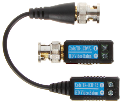 Set video balun pasiv 4K TR-1CD aurit